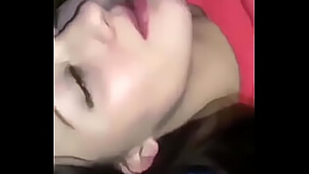 Cum-Hungry Girlfriend Takes A Blowjob In Homemade Video