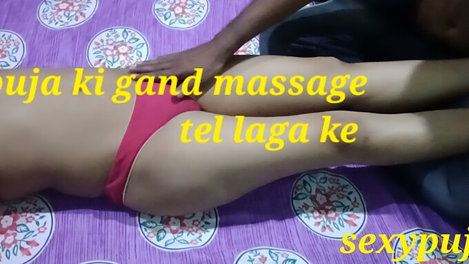 Indian Big Tit Milf Gets A Full Body Oil Massage And Talks Dirty In Hindi Hd Video