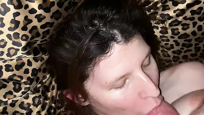 Blowjob From A Submissive Slave With Big Natural Tits