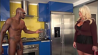 Interracial Gangster And Big Tits Queen In A Steamy Video