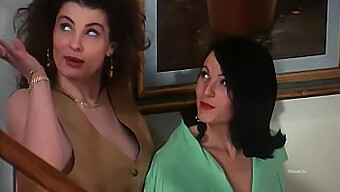 Pornostar Vampirella In Un Classico Film Porno Italiano