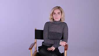 Kiernan Shipka'S Adorable Self-Provoked Masturbation Test