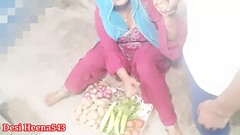 18-Year-Old Indian Asian Bhabhi Sells Vegetables And Gets Fucked