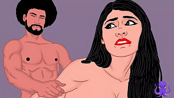 18+ Indian Bhabhi Mia Khalifa Gets Her Big Ass Fucked In Animated Cartoon Porn With Big Black Cock