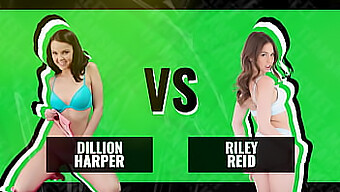 Riley Reid And Dillion Harper In A Battle Of The Babes