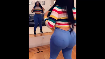 Sensuel Twerking Feat: Afrikanske Amerikanske Og Latina Skønheder