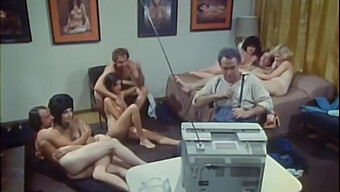 Vintage Orgy 169: A Classic Fucking Session With Hairy Women