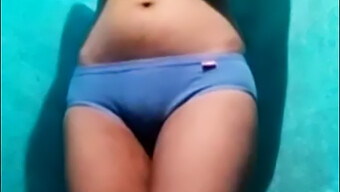 18-Year-Old Indian Girl Enjoys Solo Play With Her Ass And Mouth