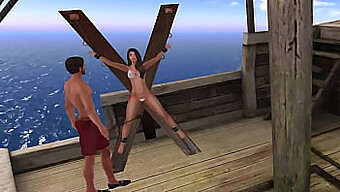 Jess Surrenders To Bdsm Pleasures At Cartoon Cove